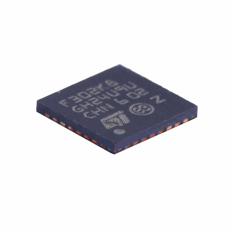STM32F302K8U6 oryginalny STM32F302K8U6 do mikrokontrolera MCU STM32F3 IC 32-bitowy 72MHz 64KB FLASH 32-UFQFPN