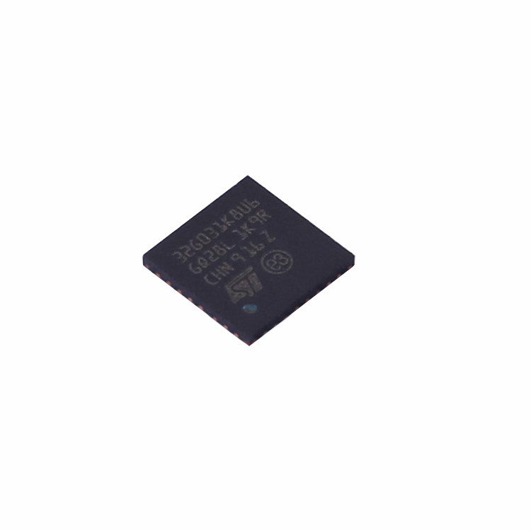 Nowy i oryginalny STM32G031K8U6 układ scalony STM32G MCU STM32G031 UFQFPN32 32G031K8U6 mikrokontroler moc ic