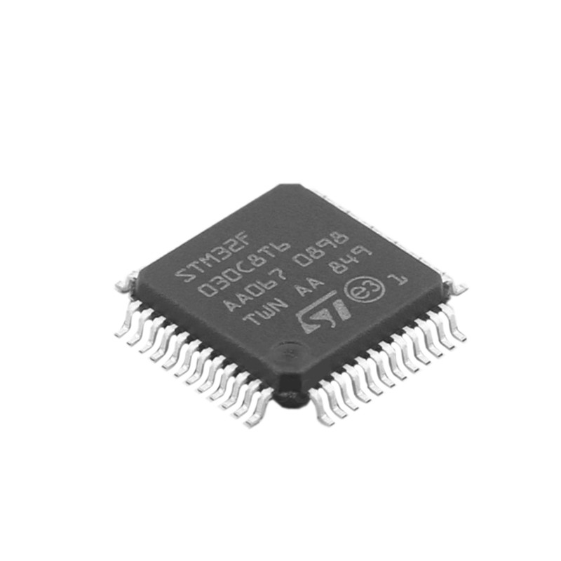 STM32F030C8T6 IC STM32F030C8T6 LQFP48 nowy oryginalny układ mikrokontrolera MCU mikrokontroler RISC elementy elektroniczne