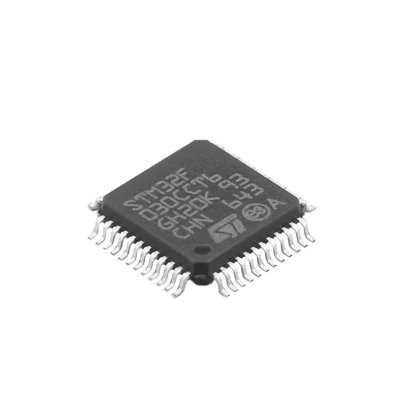 STM32F030CCT6 100% nowy importowany oryginalny STM32F030 STM32F030C6T6 STM32F030C8T6 LQFP-48 mikrokontroler MCU