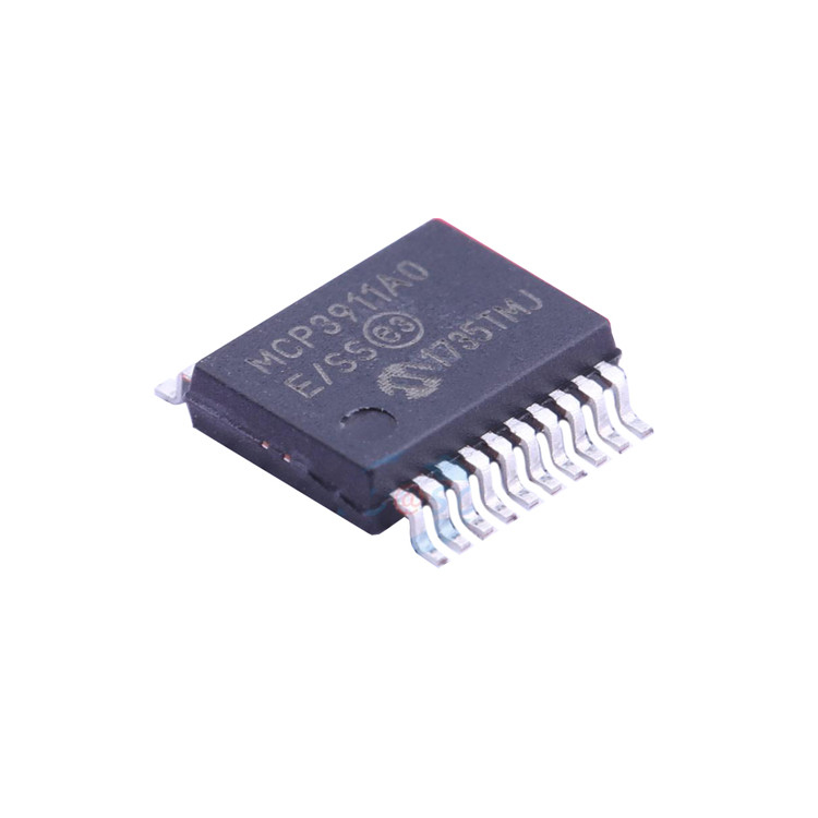 MCP3911A0-E/SS Nowe i oryginalne MCP3911A0-E/SS SSOP-20 Układ scalony