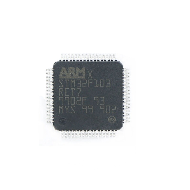 W magazynie mikrokontrolery IC MCU 32BIT 512KB FLASH 64LQFP układy scalone ic chip STM32F103RET7