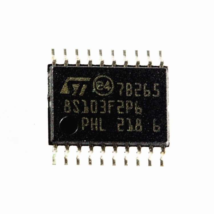 W magazynie mikrokontrolery IC MCU 8BIT 4KB FLASH 20TSSOP układy scalone ic chip STM8S103F2P6