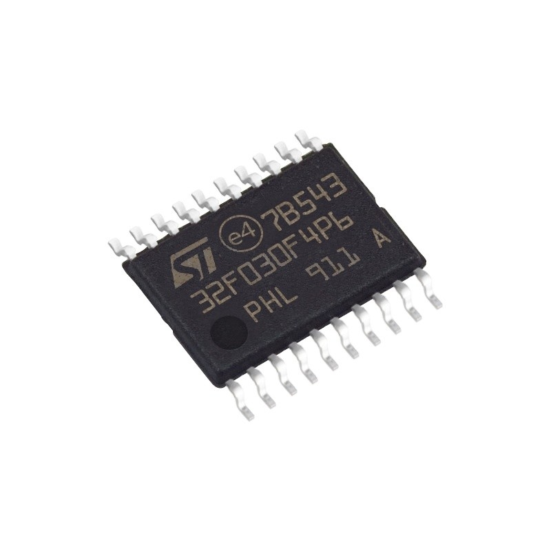 Na stanie Mikrokontrolery IC MCU 32BIT 16KB FLASH 20TSSOP Element elektroniczny Układy scalone STM32F030F4P6