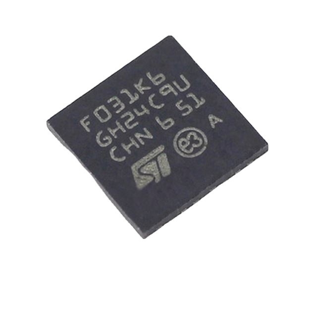 Na stanie Mikrokontrolery IC MCU 32BIT 32KB FLASH 32UFQFPN Element elektroniczny Układy scalone STM32F031K6U6
