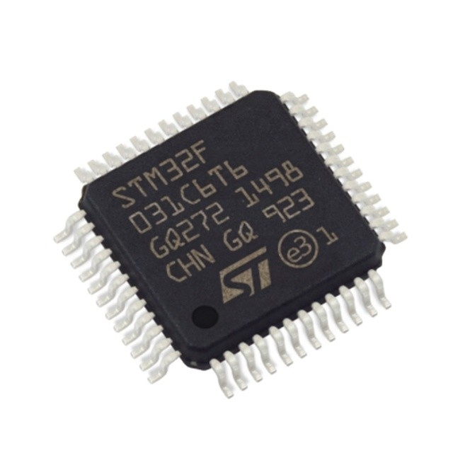 W magazynie mikrokontrolery IC MCU 32BIT 32KB FLASH 48LQFP układy scalone programowalny układ scalony STM32F031C6T6
