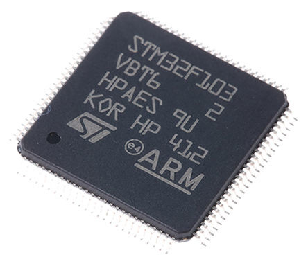 W magazynie STM32F103 32 programowalny układ scalony bit ARM Cortex M3 mikrokontroler QFP100 element elektroniczny STM32F103VBT6