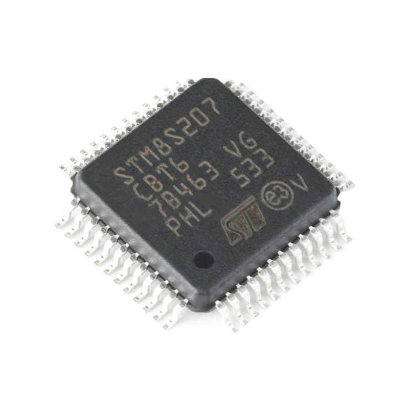 Na stanie Mikrokontrolery IC MCU 8BIT 128KB FLASH 48LQFP Element elektroniczny Układy scalone STM8S207CBT6