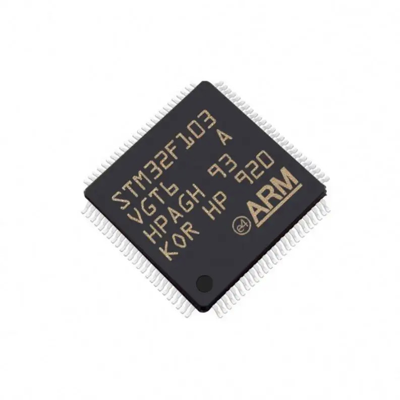 Na stanie Mikrokontrolery IC MCU 32BIT 1MB FLASH 100LQFP Podzespoły elektroniczne Układy scalone STM32F103VGT6