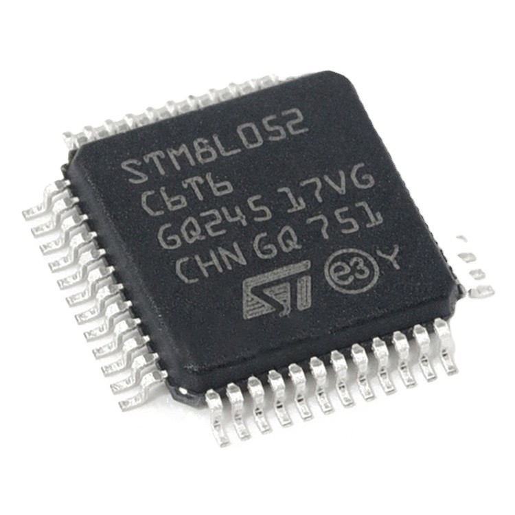 Na stanie Mikrokontrolery IC MCU 8BIT 64KB FLASH 64LQFP Element elektroniczny Układy scalone STM8L052R8T6