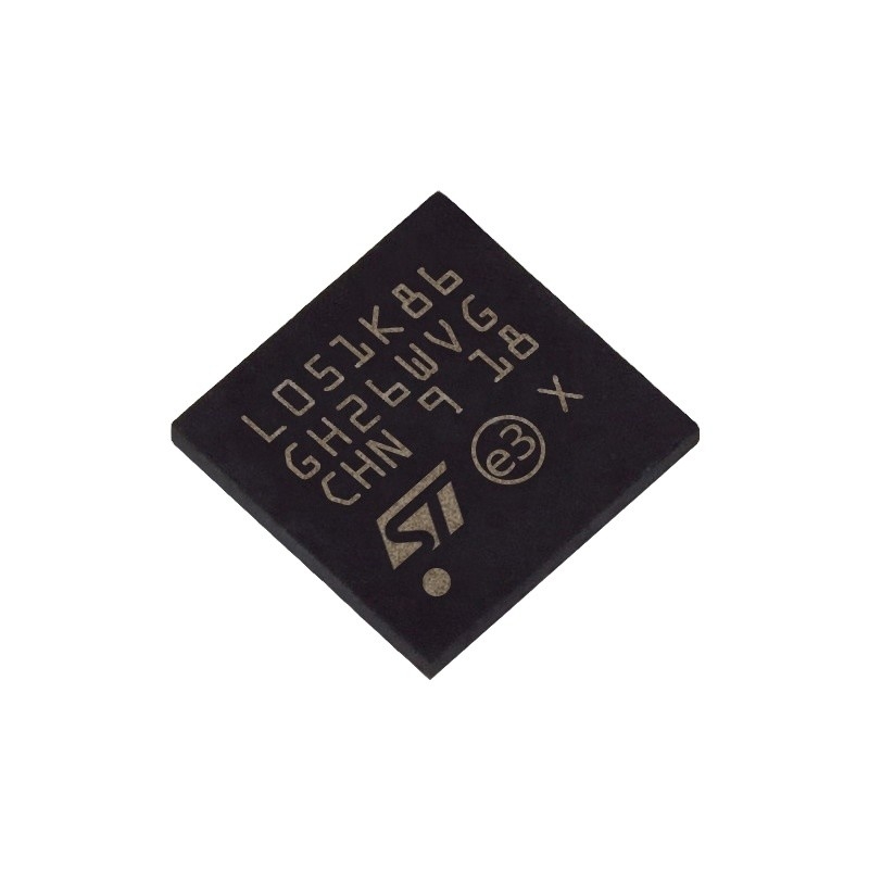 Na stanie Mikrokontrolery IC MCU 32BIT 64KB FLASH 32UFQFPN Element elektroniczny Układy scalone STM32L051K8U6