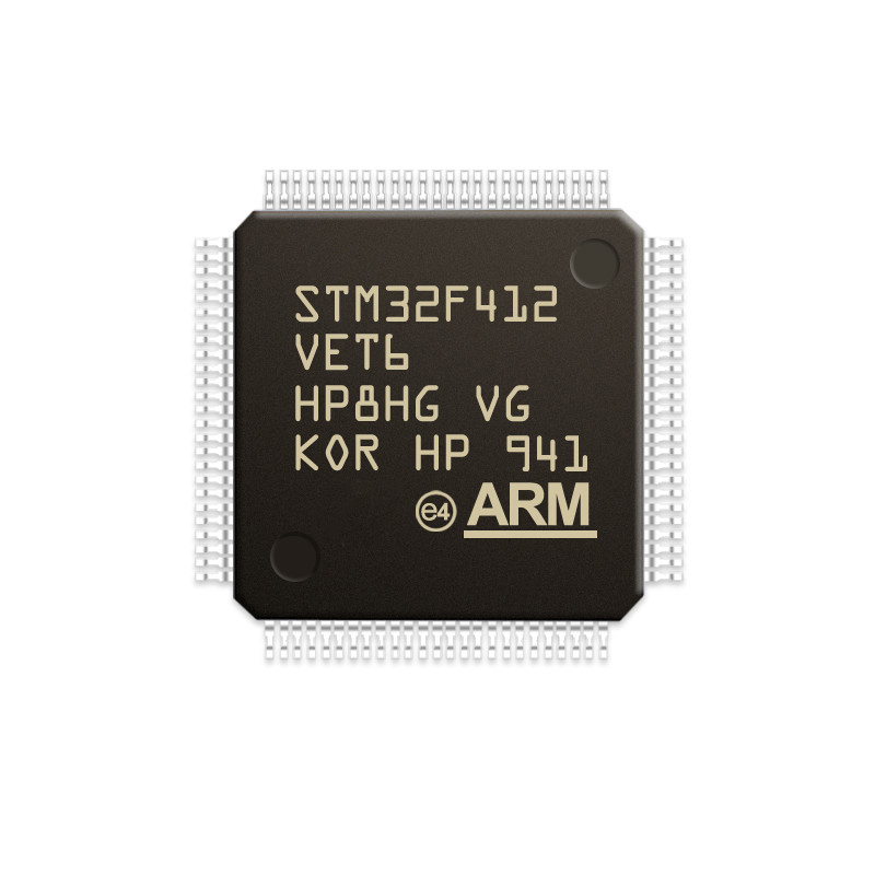 Chuangyunxinyuan STM32F412VET6 jakość w sklepie element elektroniczny układ scalony mikrokontroler MCU LQFP100 STM32F412VET6