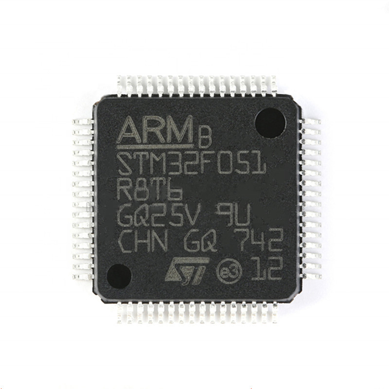 Mikrokontroler układ scalony IC MCU 32BIT 64KB FLASH 64LQFP STM32F STM32F051 STM32F051R8T6 oryginalna marka