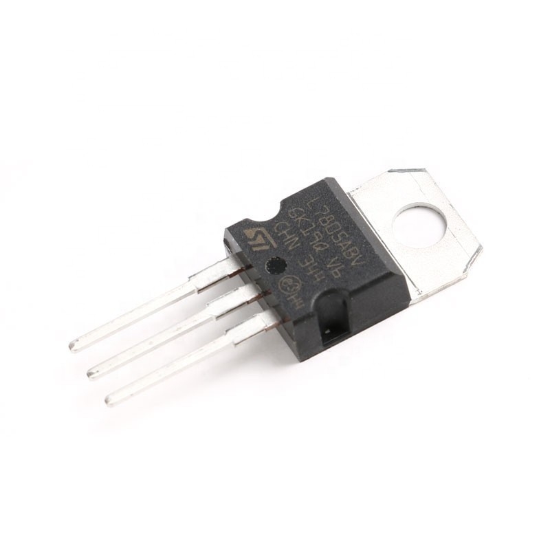 Chuangyunxinyuan oryginalny nowy w magazynie zarządzanie energią IC TO-220 L7805A układ scalony układ scalony materiały elektroniczne L7805ABV