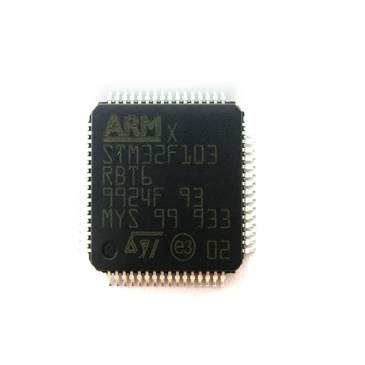 STM32F103RBT6 Mcu 32-bitowy Stm32f1 Arm M3 Risc 128kb Flash 2.5v/3.3v 64-pin Lqfp Ic