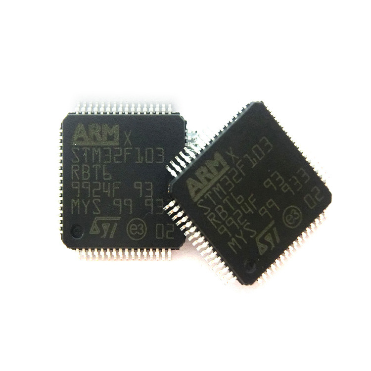 STM32F103RBT6 Mcu 32-bitowy Stm32f1 Arm M3 Risc 128kb Flash 2.5v/3.3v 64-pin Lqfp Ic