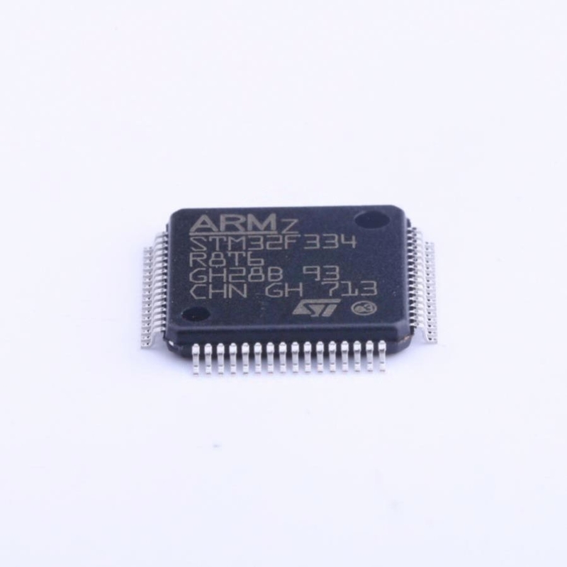 MCU 32-bitowy STM32 ARM Cortex M4 RISC 64KB Flash 2.5V/3.3V 64-stykowy LQFP Taca - Tace STM32F334R8T6 IC