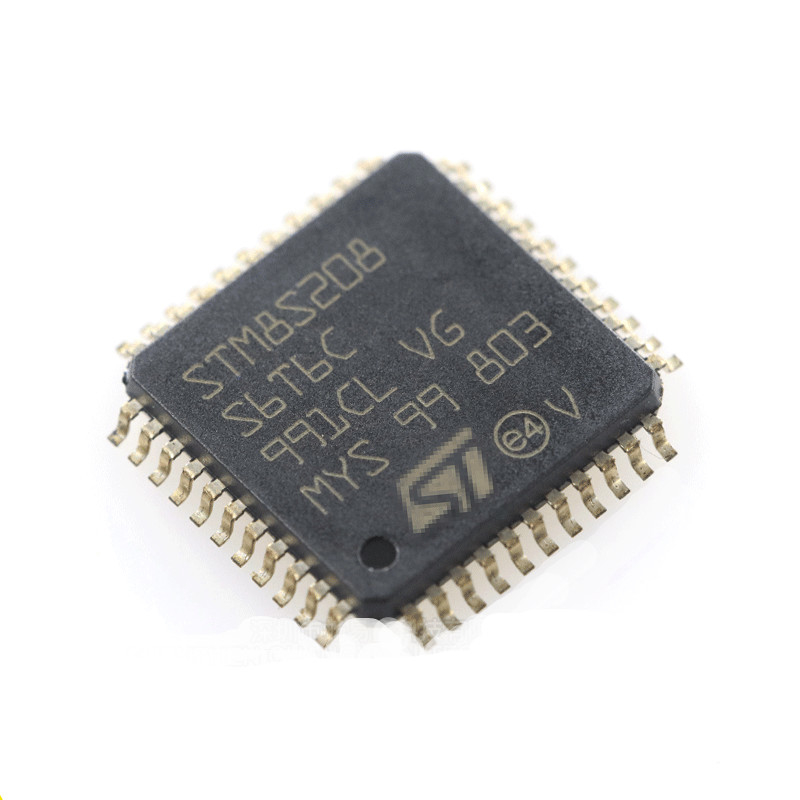 STM8S208S6T6C STM8S208S6T6 Chip 8-bitowy Mirokontroler LQFP44 układ scalony 24MHz32KB pamięci Flash MCU