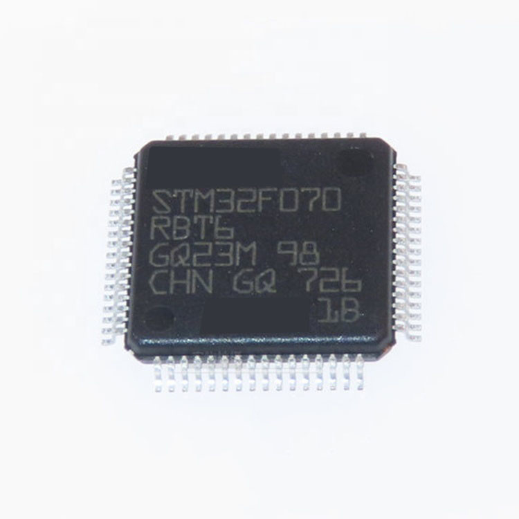 Chuangyunxinyuan nowy oryginalny STM32 STM32F070 układ scalony pamięć Flash 32-bitowy mikrokontroler STM32F070RBT6 IC