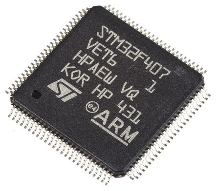 Oryginalny autentyczny mikrokontroler STM32F407VET6 ARM Cortex-M4 168MHz/512KB Flash RAM: 196KB IC