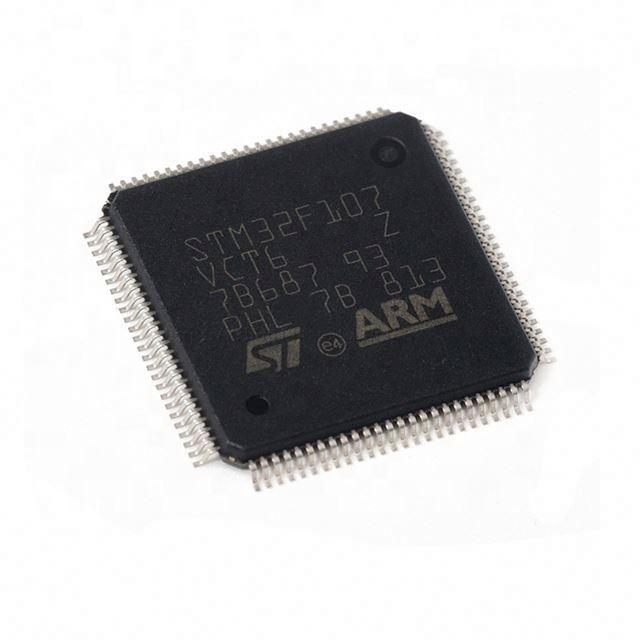 Komponenty elektroniczne Mcu 32-bitowe ramię Stm32 M3 Risc 256Kb Flash 100-Pin Lqfp Stm32F Stm32F107 Lqfp100 Stm32F107Vct6