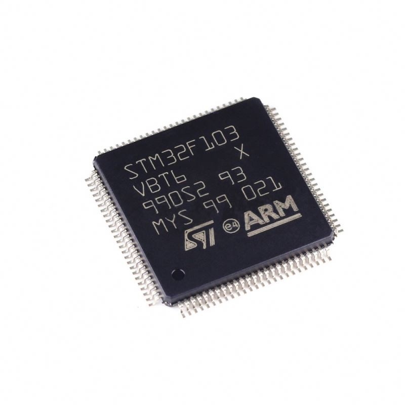 Chuangyunxinyuan Bom serwis komponenty elektroniczne Stm32f103 32-bitowy mikrokontroler Cortex M3 128k Flash Lqfp100 STM32F103VBT6 IC w magazynie