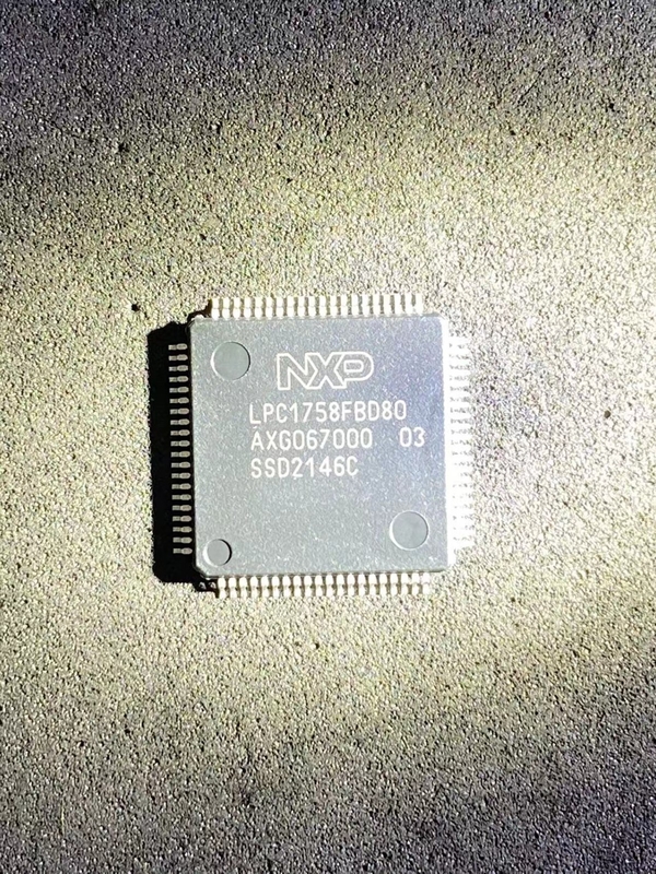 LPC1758FBD80 QFP80 układ scalony mikrokontroler IC nowy oryginalny nieużywany