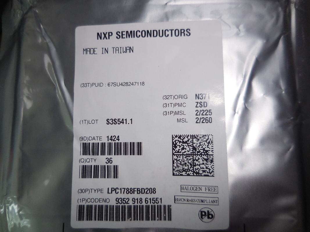 LPC1788FBD208 QFP208 układ scalony mikrokontroler IC nowy oryginalny nieużywany